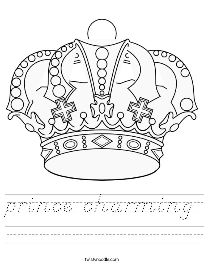 prince charming Worksheet