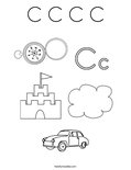 C C C C Coloring Page