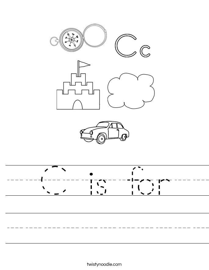 C is for Worksheet