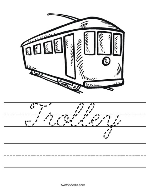 Cable Car Worksheet