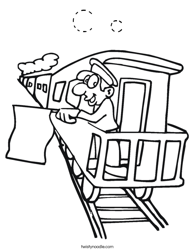 C c Coloring Page
