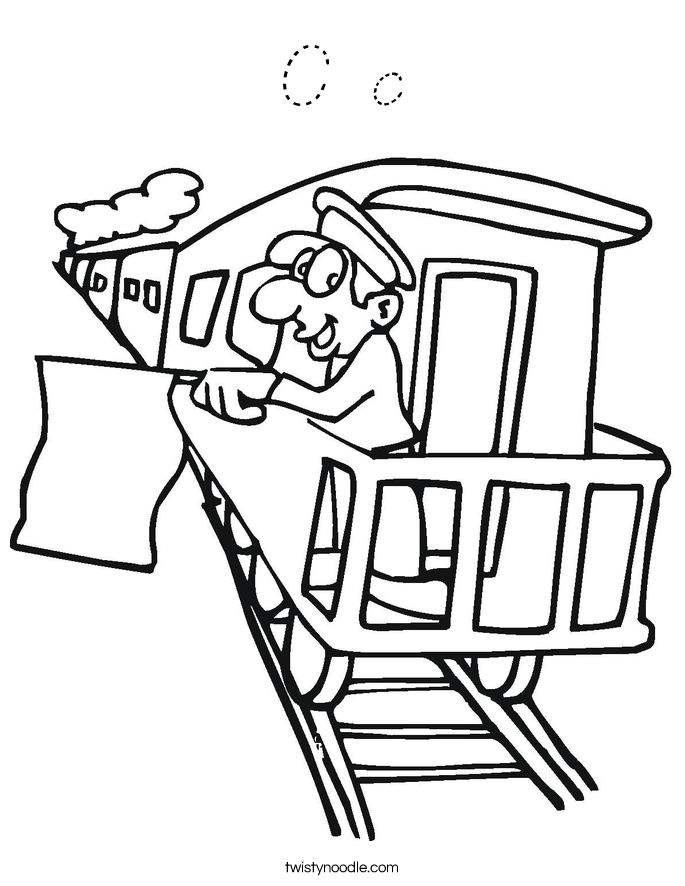 C c Coloring Page