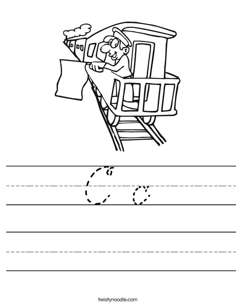 Caboose Worksheet