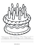 Happy Birthday, Dr. Seuss!  Worksheet