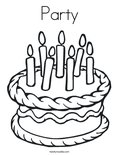 PartyColoring Page