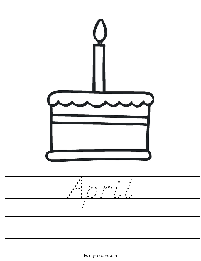 April Worksheet