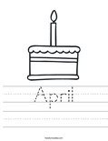 April Worksheet