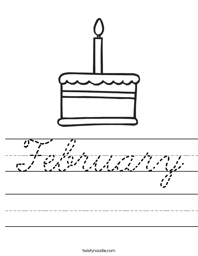 February Worksheet