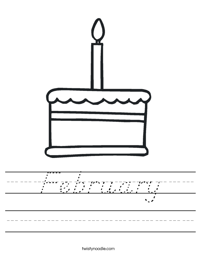 February Worksheet