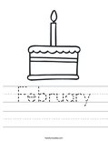 February Worksheet