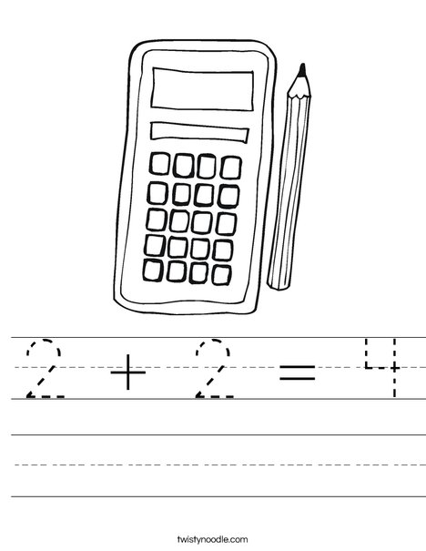 Calculator Worksheet