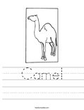 Camel Worksheet