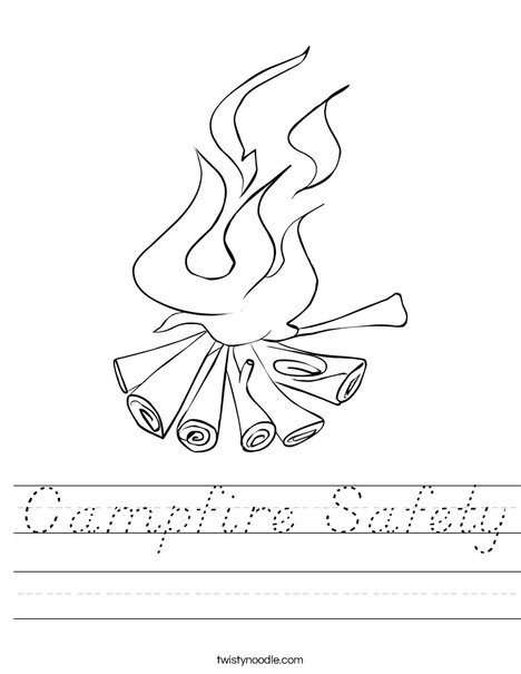 Campfire Worksheet