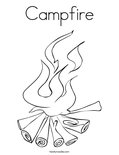 CampfireColoring Page