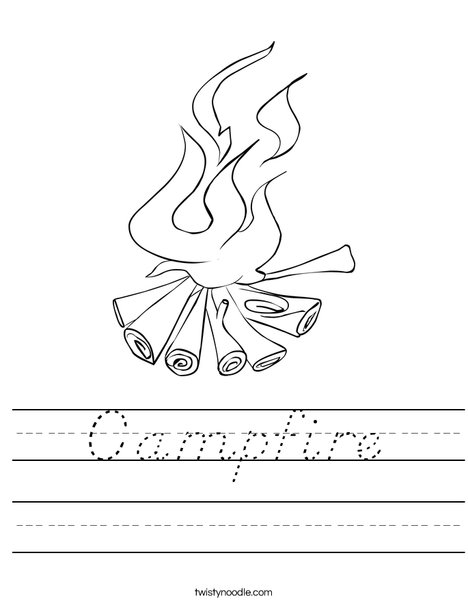 Campfire Worksheet