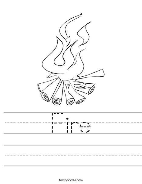 Campfire Worksheet