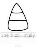 The Holy Trinity Worksheet