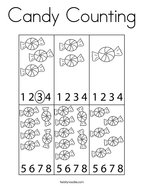 coloring pages counting numbers for kids