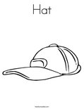 HatColoring Page