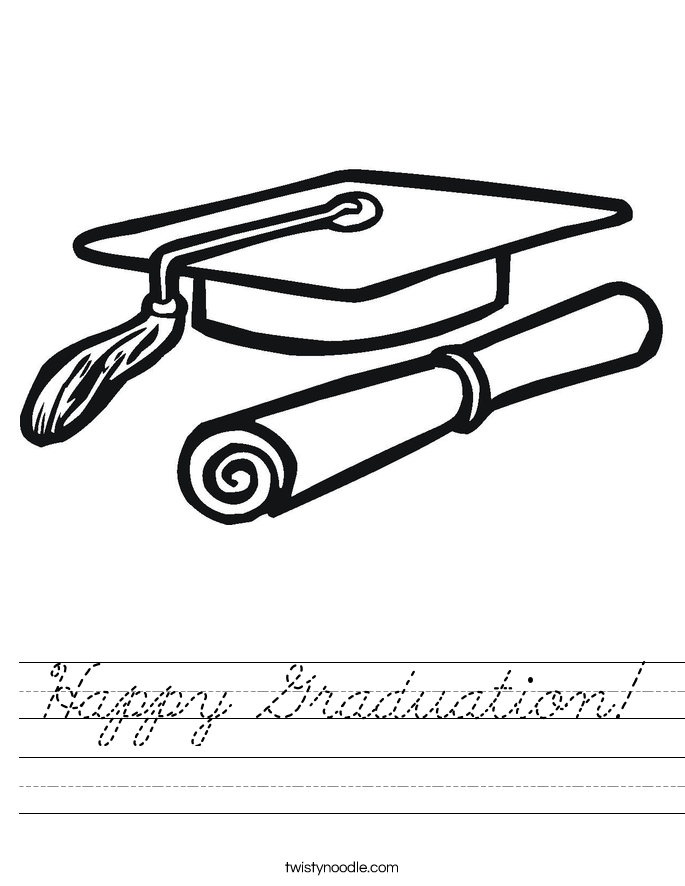 Happy Graduation! Worksheet