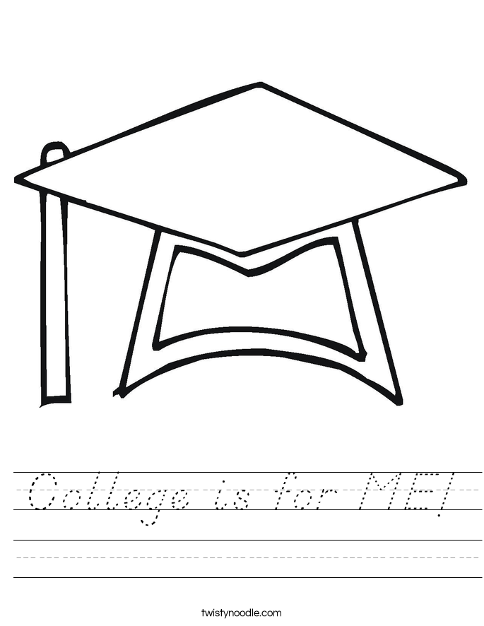 College is for ME! Worksheet