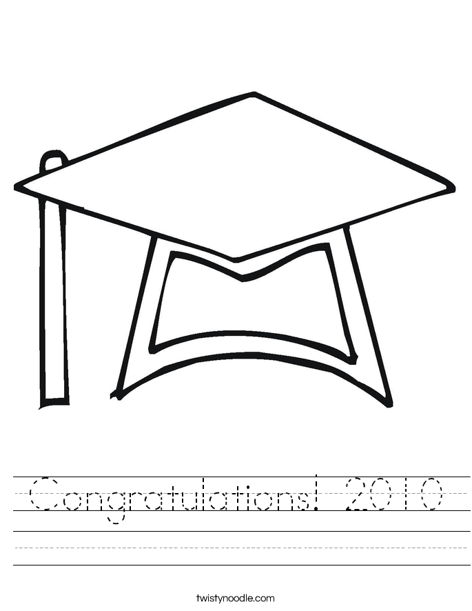Congratulations! 2010 Worksheet