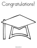 Congratulations! Coloring Page
