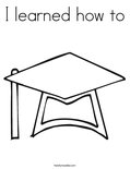I learned how to Coloring Page