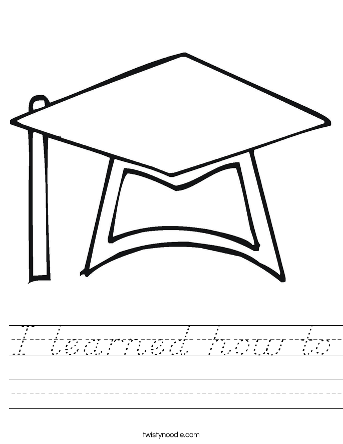 I learned how to Worksheet