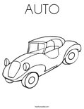 AUTO Coloring Page