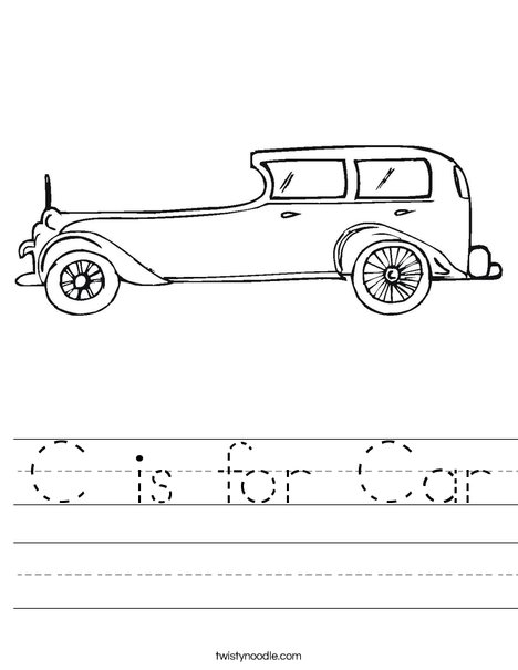 Car Worksheet
