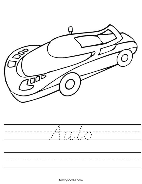 Auto Worksheet