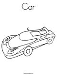 Car Coloring Page