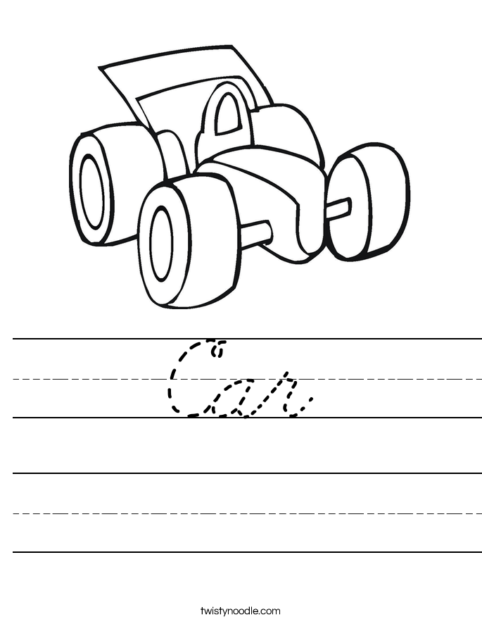 Car Worksheet