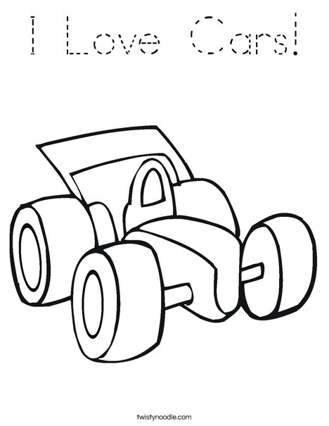 Vehicle Coloring Page