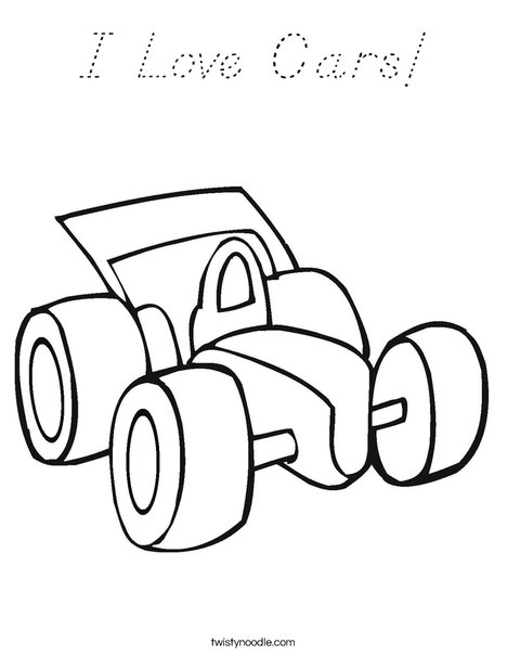 Vehicle Coloring Page