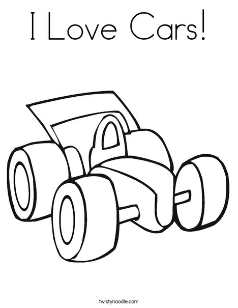 Vehicle Coloring Page