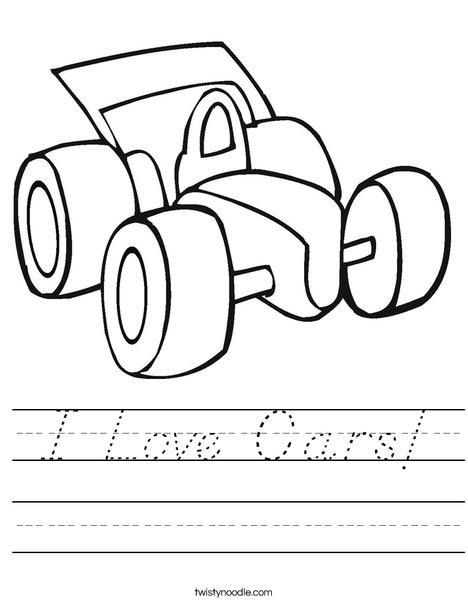Vehicle Worksheet