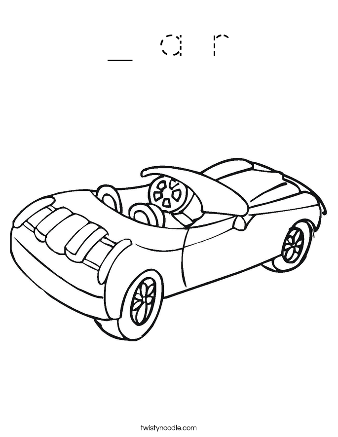 _ a r Coloring Page