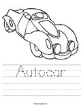 Autocar Worksheet
