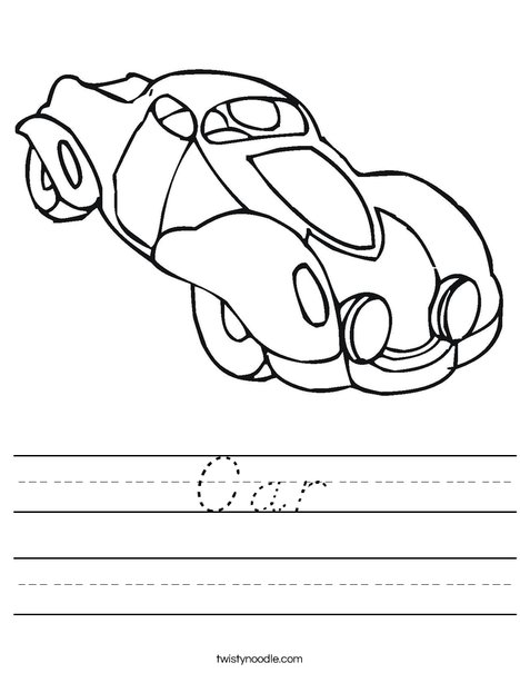 Autocar Worksheet