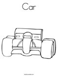 Car Coloring Page