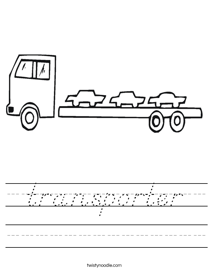 transporter Worksheet