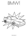BMW!Coloring Page