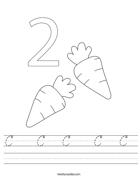 Carrots Worksheet