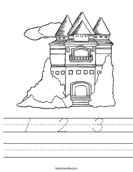 Princess Castle Worksheet