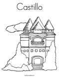Castillo Coloring Page