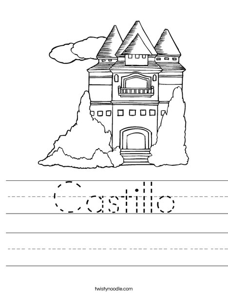 Princess Castle Worksheet