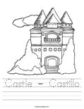 Castle - Castillo Worksheet