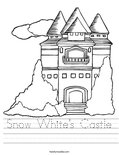 Snow White's Castle Worksheet